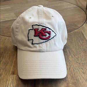 Kansas City Chiefs Cream Cap